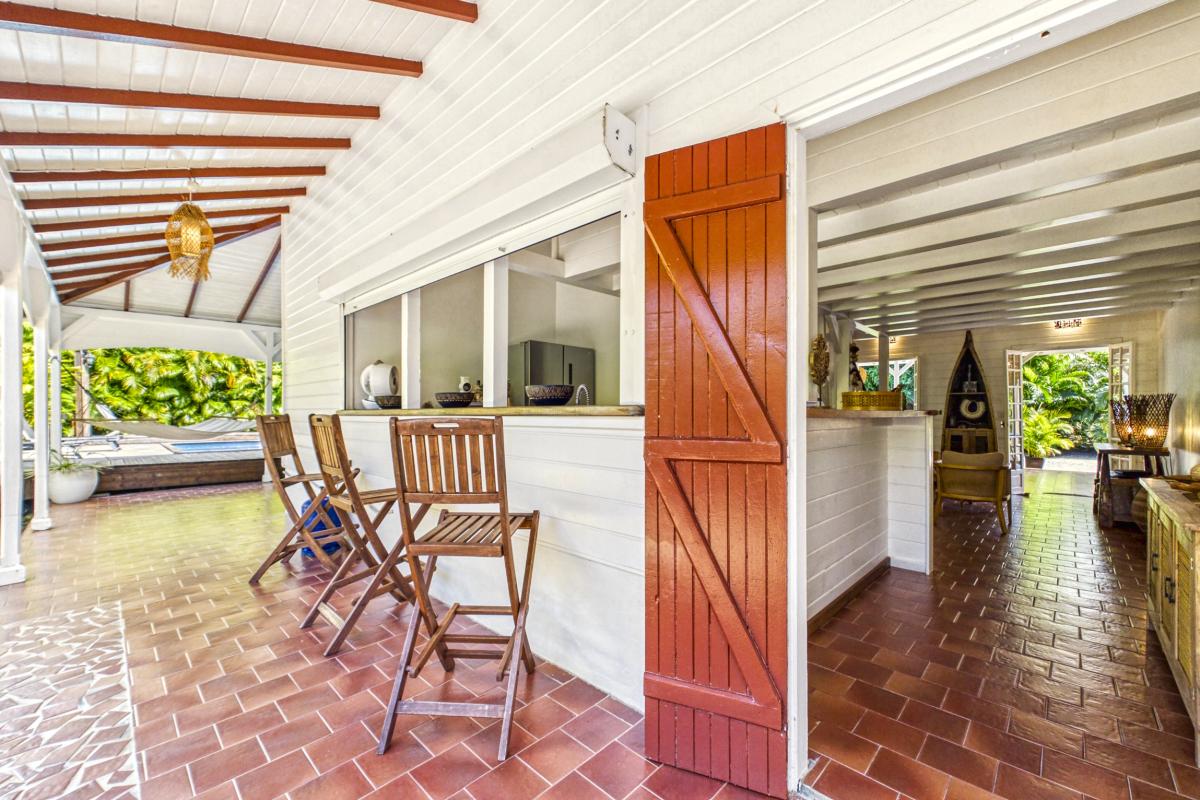 24.Location villa piscine Grande Anse 200m Deshaies Guadeloupe